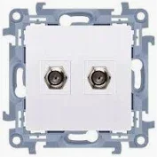 shumee Dvojna F antenska vtičnica S10 CASF2.01/11