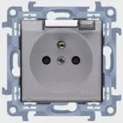 shumee Vtičnica S10 CGZ1BCUZ.01/49A z ozemljitvijo IP44, prozorna