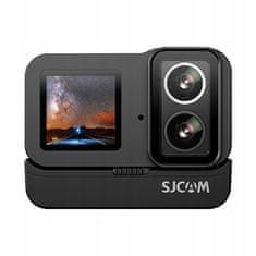 SJCAM Akcijska kamera SJCAM SJ20 + polnilni nosilec za kamero z dvojnim objektivom 4K (PL)