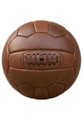 FC Barcelona Nogometna žoga FC Barcelona Camp Nou Retro, uradna licencirana, iz pravega usnja, BB1048, rjava