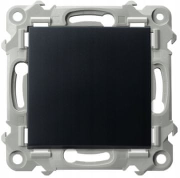 shumee Enopolno stikalo ŁP-1Z/M/33, safirno črna kovinska