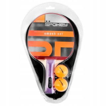 Spokey Spokey set za namizni tenis smash SET prevleka za lopar 2 žogici