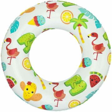 Bestway Napihljiv plavalni obroč Bestway za otroke, ki se učijo plavati, flamingi, 61 cm, 3+