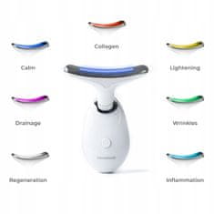 InnovaGoods Električni masažer za obraz in vrat InnovaGoods LED EMS z ogrevanjem