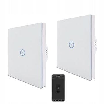 shumee ZigBee enosmerno stikalo za luči Zauzau Smart, Alexa in domači asistent 2 kosa