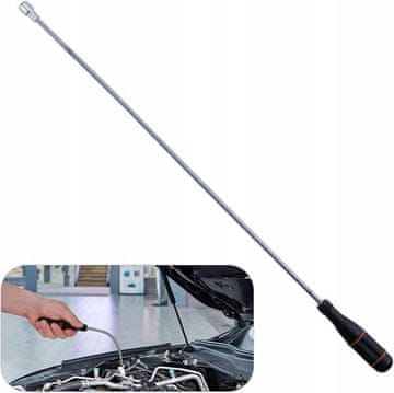 shumee Magnetno dvigalo, prijemalo 55 cm, fleksibilen ročaj za dvigovanje vijakov