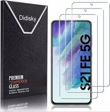 shumee Kaljeno steklo za Samsung Galaxy S24+ Didisky Premium 5G 9H 3 kosi