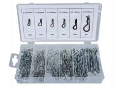 VORFAL Komplet vzmetnih razcepk, varnostne vzmetne razcepke 150 2,4-4 mm