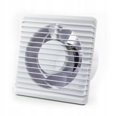 airRoxy Ventilator za kopalnico Planet 125 HS, senzor vlažnosti, zelo tih