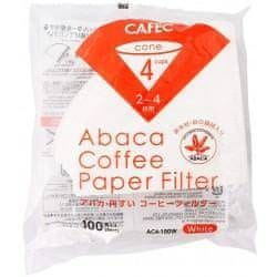Abaca filter beli lonček4 100 kosov AC4-100W