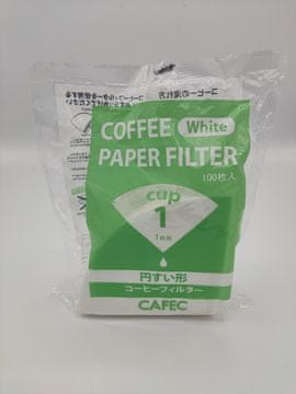 shumee Cafec filter tradicionalni beli lonček1 100 kosov CC1-100W
