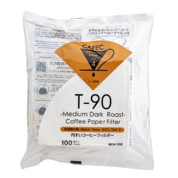 shumee Cafec filter - TH3/T90 bela skodelica4 100 kosov MC4-100W