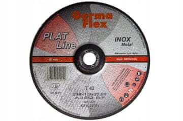 shumee GLK Ploščati disk za rezanje kovin Platline A36Q Inox T42 230x1.9x22.2 GFW 27941