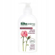 Bilka Intimni gel 200 ml z rožno vodo, vlažilni, brez draženja za suho kožo