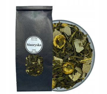 shumee Sencha Maori Green Tea Kiwi Gooseberry 200g Tisania