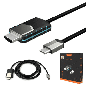 shumee Adapter USB 3.1 tipa C na HDMI MiraScreen 2M pretvornik slike iz telefona