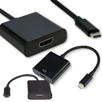 shumee Pretvornik USB 3.1 tipa C v HDMI, adapter MHL, adapter USB-C