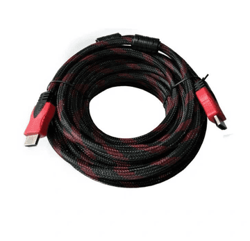 shumee HDMI kabel 5 m, pleteni HDMI-HDMI kabel, Full HD 3K ultra LED TV