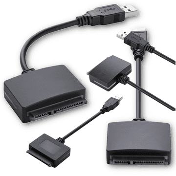 shumee Pretvornik USB 3.0 v SATA - 2,5-palčni adapter za zunanji disk za trdi disk (HDD) ali SSD diske