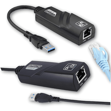 shumee Omrežna kartica USB 3.0 z vhodom RJ45 Ethernet. Adapter za internetno vozlišče.