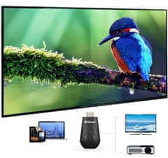 shumee MiraScreen K4 črna 2,4 GHz AirPlay MiraCast dlna