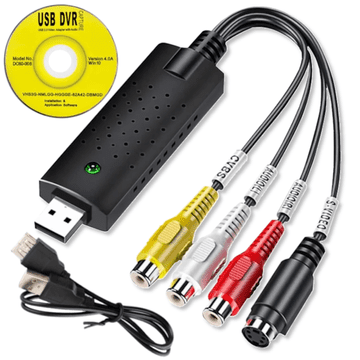 shumee USB video grabler AV Chinch S-video avdio VHS zajemni adapter