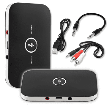 shumee Oddajnik Sprejemnik Oddajnik Zvočni adapter Bluetooth 5.0 priključek 3,5 mm AUX RCA