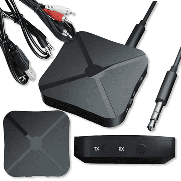 shumee Oddajnik Sprejemnik Oddajnik Avdio Adapter Bluetooth 4.2 priključek 3,5 mm AUX RX