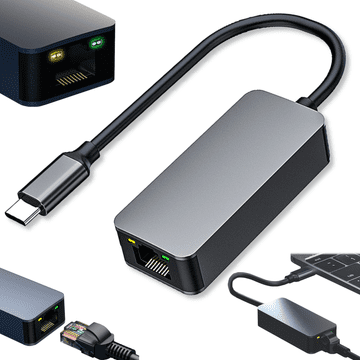 shumee USB-C Ethernet HUB 2,5 Gbps adapter tipa C