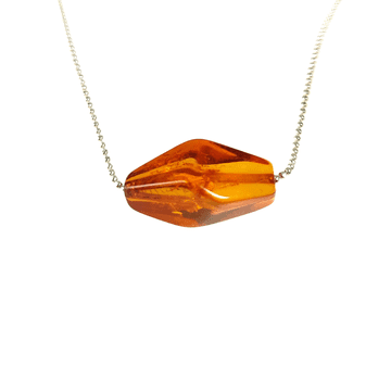 shumee Ogrlica iz konjakovega jantarja - Baltic Amber Collier
