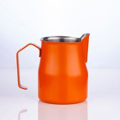 Vrč za penjenje mleka 500 ml - oranžen