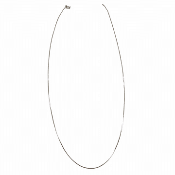 shumee Srebrna verižica, dolžina 45 cm - Baltski jantarni nakit