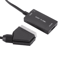 shumee Pretvornik iz SCART v HDMI slikovni in zvočni adapter, evro adapter kabel