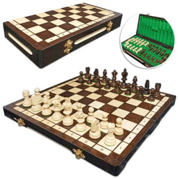 shumee Leseni olimpijski šahovski set Burnt 35 x 35 cm proizvajalca
