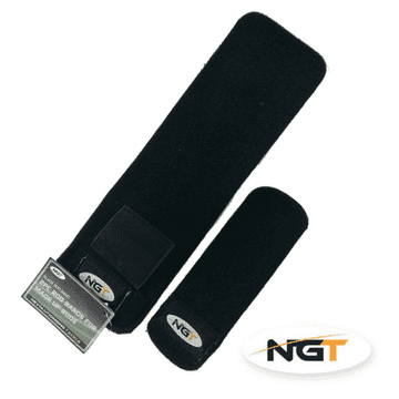 Ngt NGT Rod Bands Velcro za ribiške palice z žepom za utež