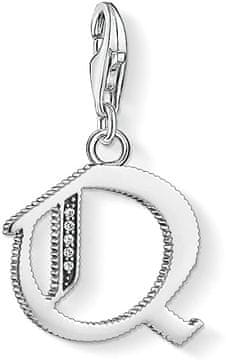 shumee Thomas Sabo Ženski srebrni obesek - 1597-643-21 Črka Q Obesek