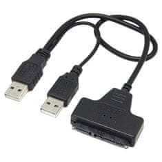 shumee USB 2.0 adapter za 2,5" 3,5" SATA diske, kabel, adapter za SSD disk
