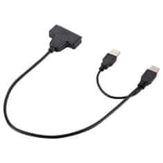 shumee USB 2.0 adapter za 2,5" 3,5" SATA diske, kabel, adapter za SSD disk