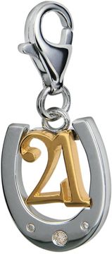 shumee Obesek Hot Diamonds 21 Today iz srebra 925 in diamantov