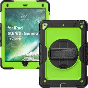 shumee Ovitek za iPad 9,7 palcev 2017/2018, držalo za pisalo, zelene barve