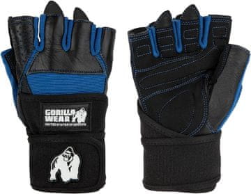 shumee Rokavice Gorilla Wear Dallas Wrap, 3XL, črno-modre