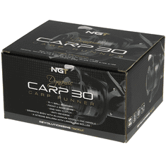 Ngt NGT Dynamic Carp 30S - kraparska rola s prostim tulcem, 10 ležajev, grafitna, CNC