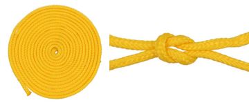 Pletena vrv 4 mm polipropilensko jedro 25 m rumene barve