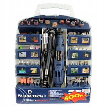 FALON-TECH Falon-Tech Mini mlinček 270 W + gibljiva gred + 400 dodatkov