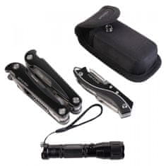 Spokey 4-delni komplet večnamenskega orodja Spokey Bold Flashlight