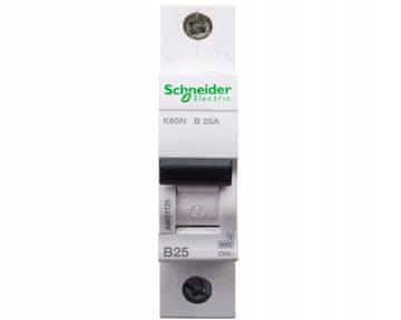 shumee Odklopnik Schneider Electric Acti 9 1P B 25A 6000A