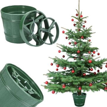 Form-Plastic STABILNO IN MOČNO NOSILEC ZA BOŽIČNO DREVO, ZELENO DEBLO