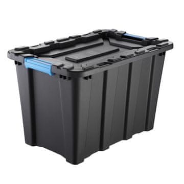 IDEA HOME Črni zabojnik IH techbox 55L HD