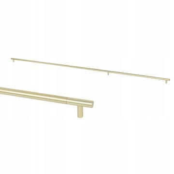shumee Zlati pohištveni ročaj ZA pohištveni ročaj ZA garderobno omaro 1160/1200 MM 1,2M