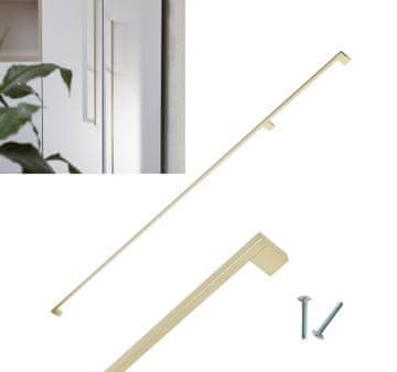 shumee Zlati ročaj za pohištvo bliss furniture ZA garderobno omaro 1178/1200MM 1,2M